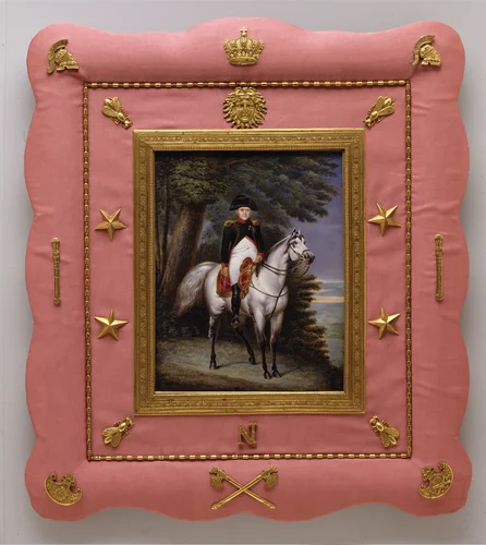 Napoléon I (1769–1821) on Horseback by Luigi Marta, other, 1830