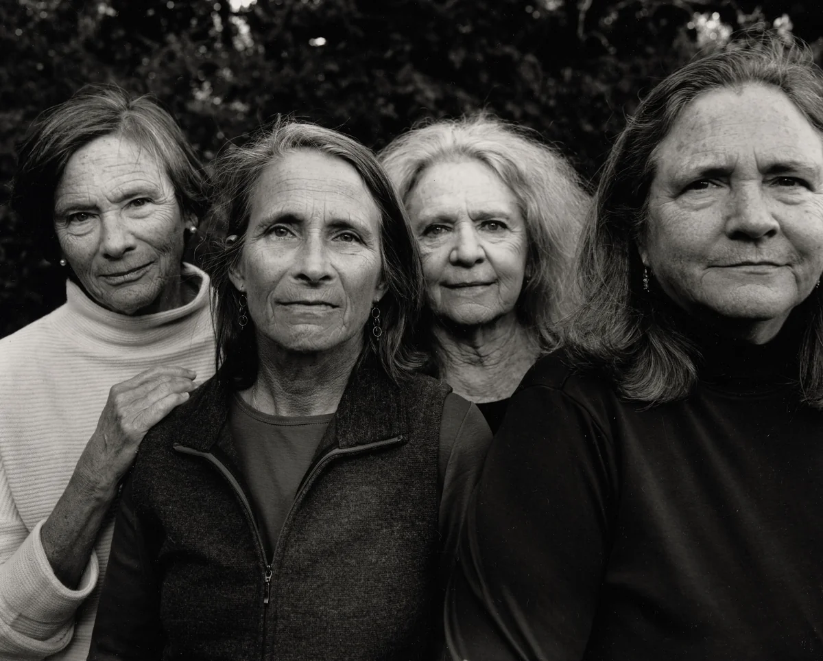 The Brown Sisters, Natick, Massachusetts by Nicholas Nixon, photograph, 2022