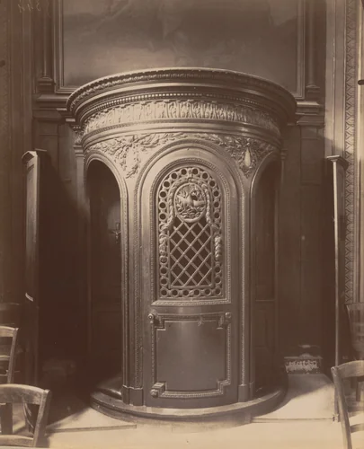 Saint Germain des Prés by Eugène Atget, photograph, 1906