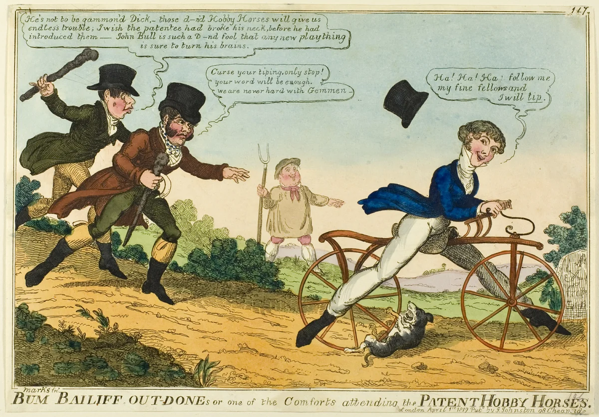 Bum Bailiff Out-Dones by J. Lewis Marks, print, 1819