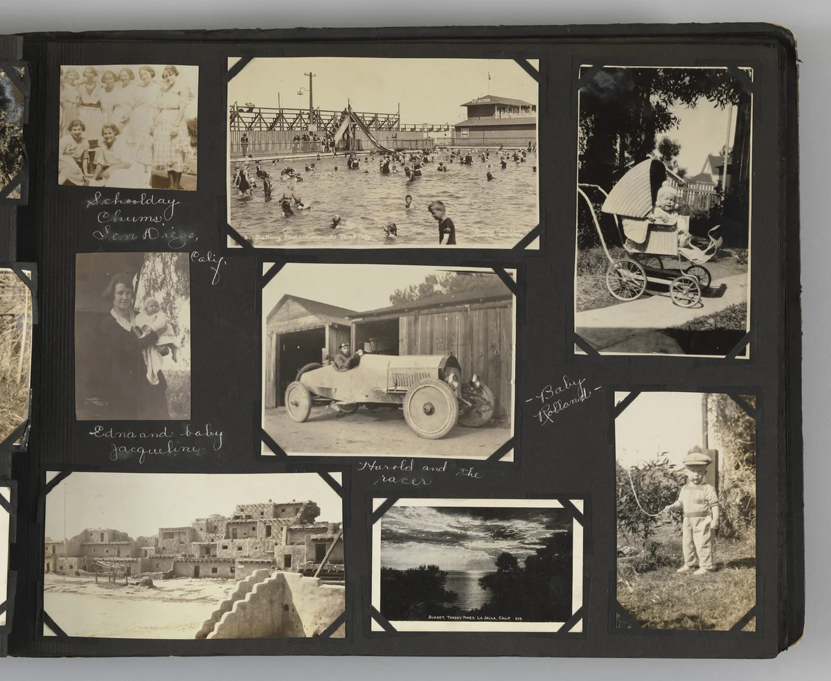 The Story of my Life and Friends as Told by Snapshots from Fourteen On by Blanche Parker, photograph, 1916