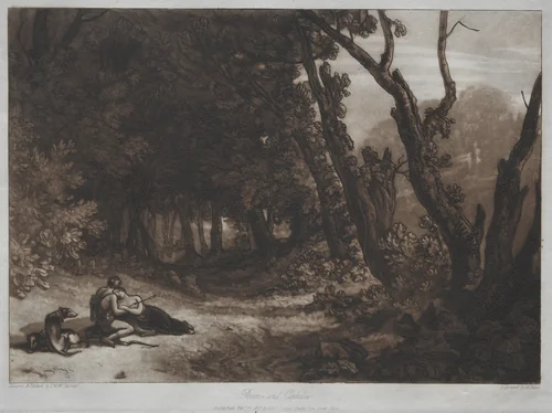 Liber Studiorum: Procris and Cephalus by Joseph Turner, print