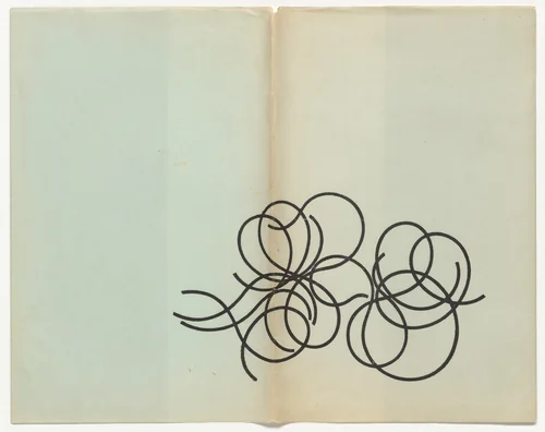 Poèmes sans prénoms (Poems without First Names) by Sophie Taeuber-Arp, illustrated book, 1941