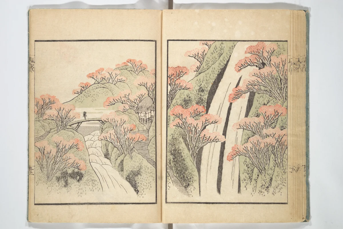 Ichirō Picture Album (Ichirō gafu) 一老画譜 by Yashima Gakutei (八島岳亭), book, 1823