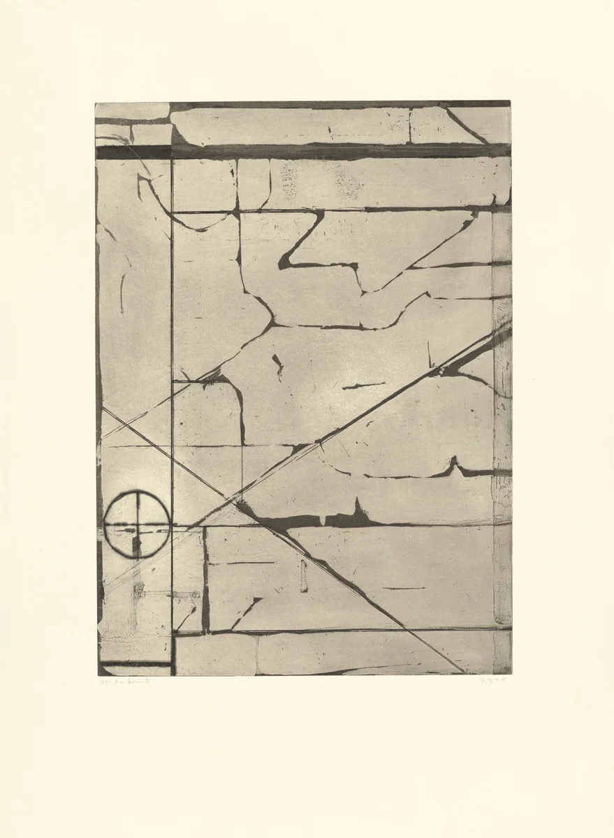 Aquatint with Drypoint Halo by Richard Diebenkorn, print, 1978