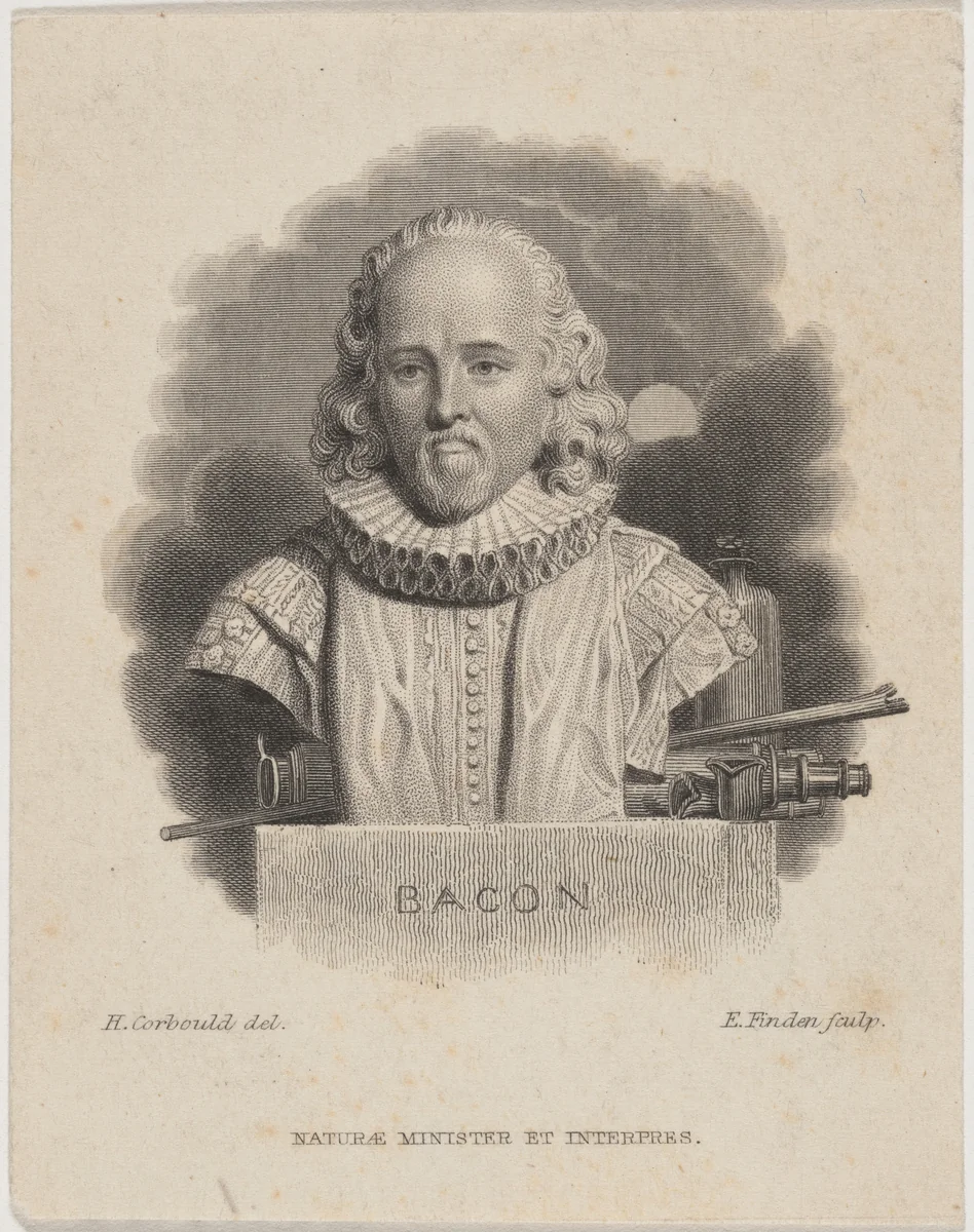 Sir Francis Bacon by Edward Finden; Henry Corbould, print, 1791-1857