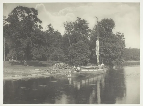 The River Bure at Coltishall by Peter Henry Emerson, photograph, 1886