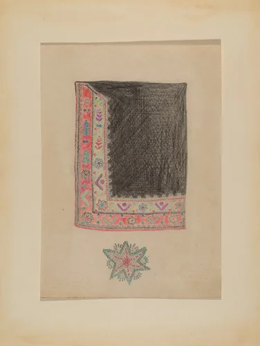 Beaded Robe by Mary Berner, index of american design, 1935-1942