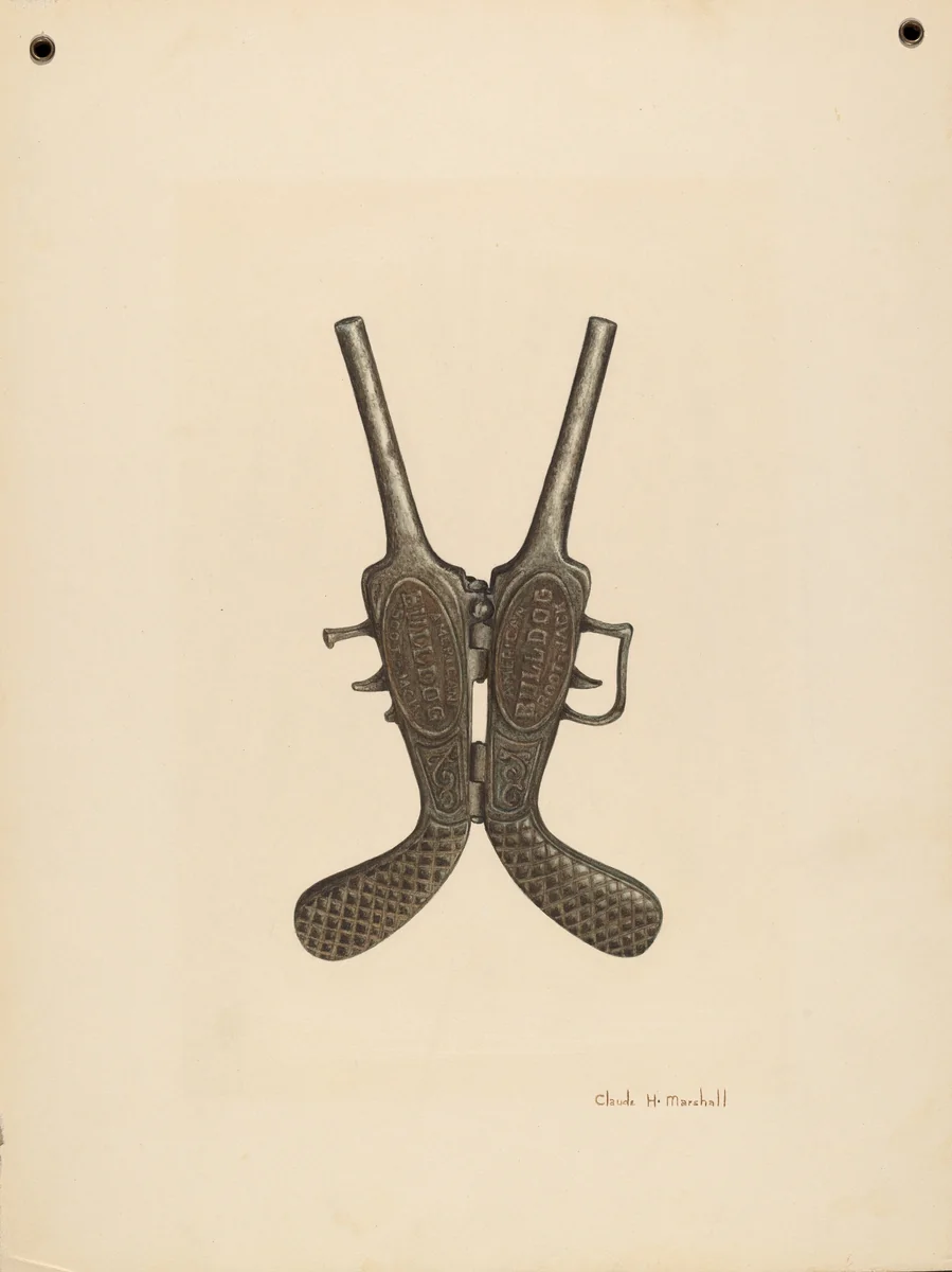 Bootjack by Claude Marshall, index of american design, 1939