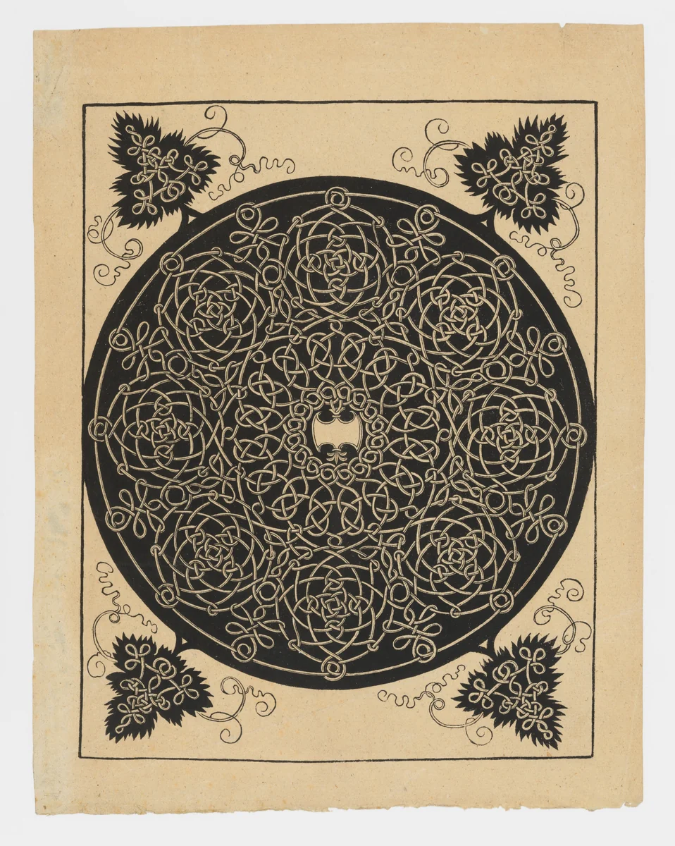 Facsimile of Albrecht Dürer’s Third Knot by Ralf Leopold von Retberg-Wettbergen, print, 1865