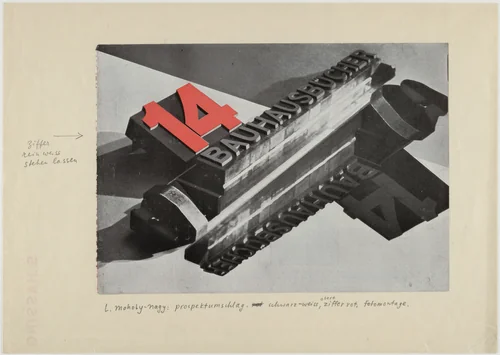 14 Bauhausbücher by László Moholy-Nagy, design, 1928