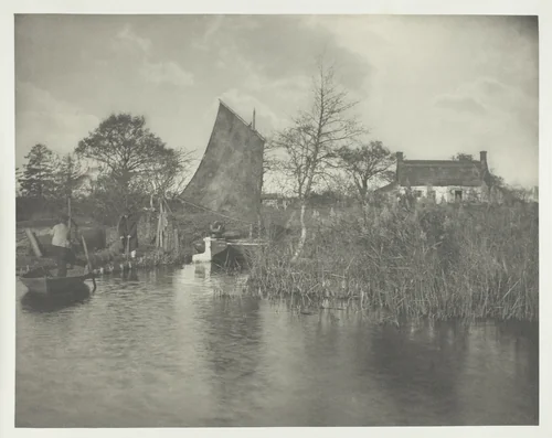 A Broadman's Cottage by Peter Henry Emerson, photograph, 1886