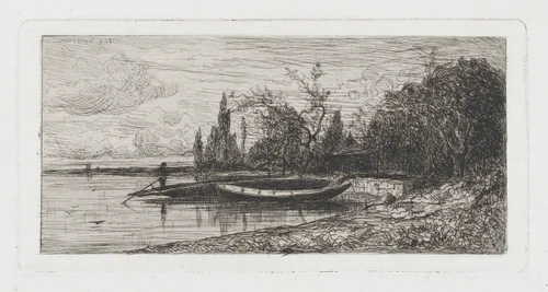 Near the Rix (Ain) by Adolphe Appian, print, 1864