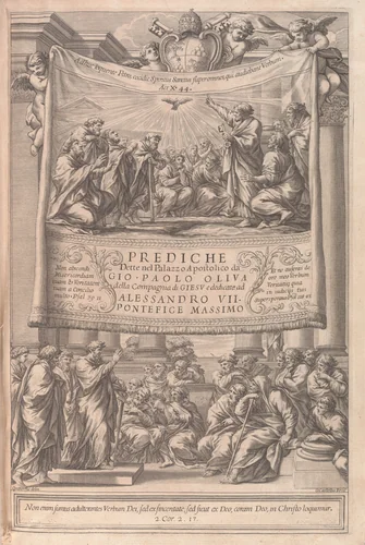 Prediche by Gian Paolo Oliva, book, 1664-1680