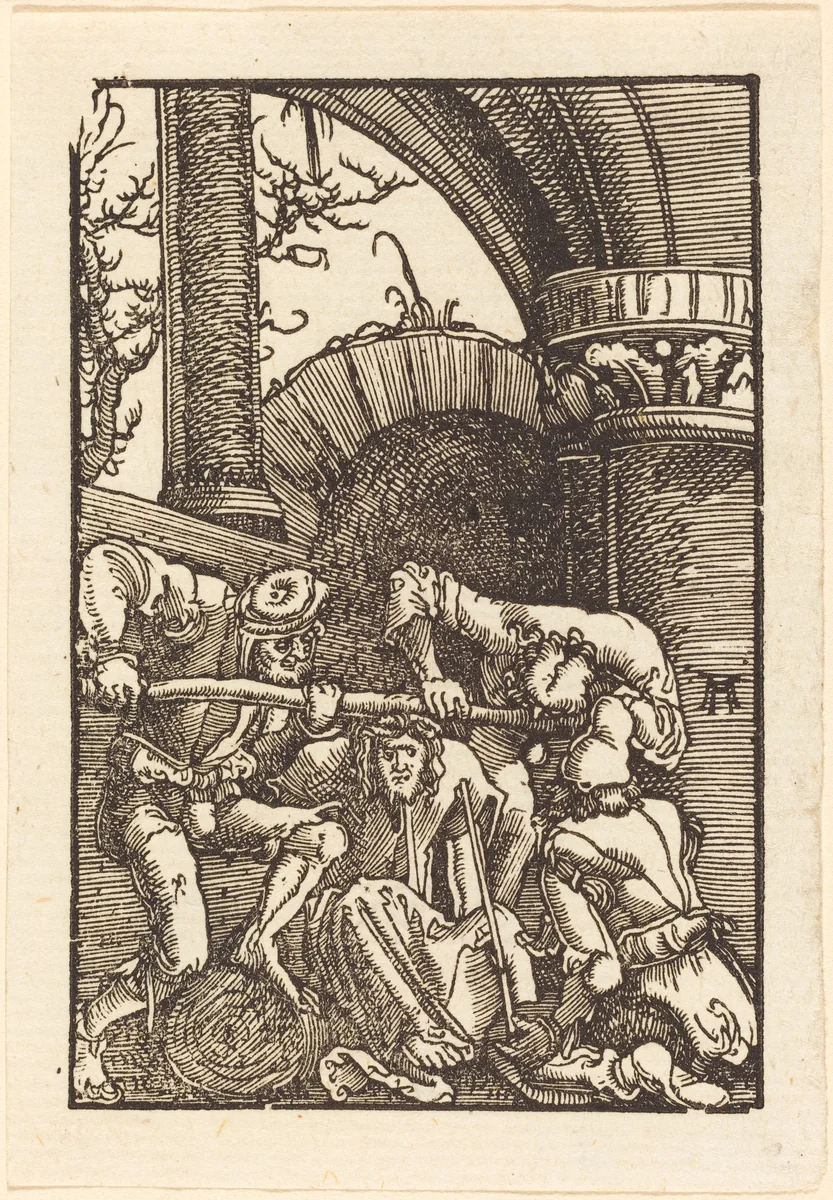 Christ Crowned with Thorns by Albrecht Altdorfer, print, 1513