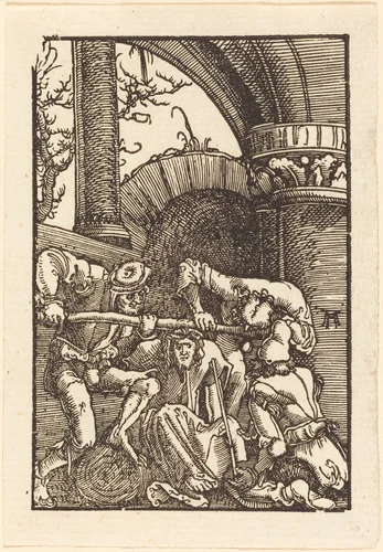 Christ Crowned with Thorns by Albrecht Altdorfer, print, 1513