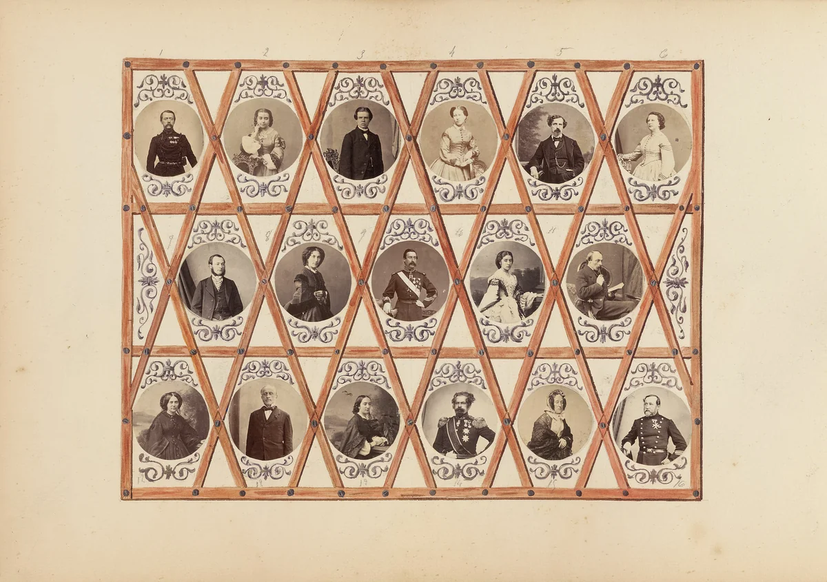 The Madame B Album by Marie-Blanche Hennelle Fournier, photograph, 1870-1879