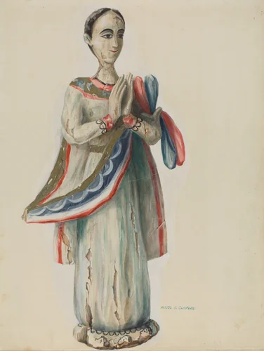 Immaculate Conception by Majel G. Claflin, index of american design, 1935-1942