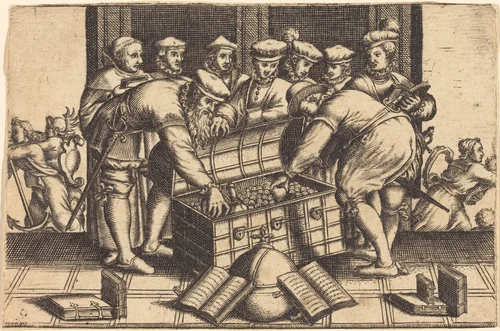 Exempel und Lehr Jetziger Welt Lauf by Andreas Bretschneider, print, 1622