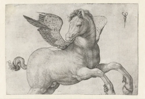 Pegasus by Unknown, print, 1509-1516