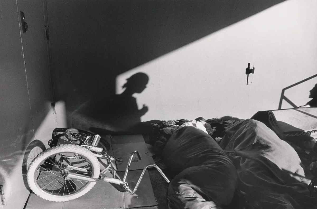 Loading Dock, San Francisco by Jim Goldberg, photograph, 1989