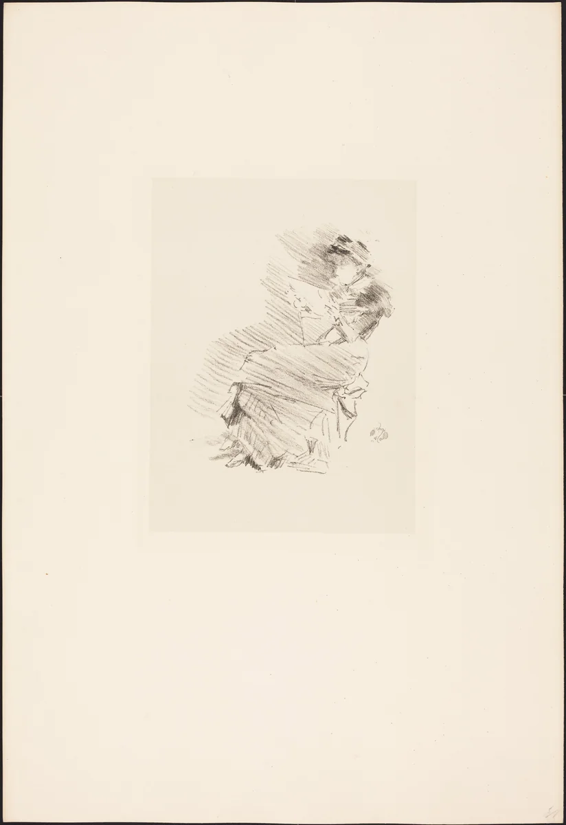 Reading by James McNeill Whistler, portfolio, 1879-1887