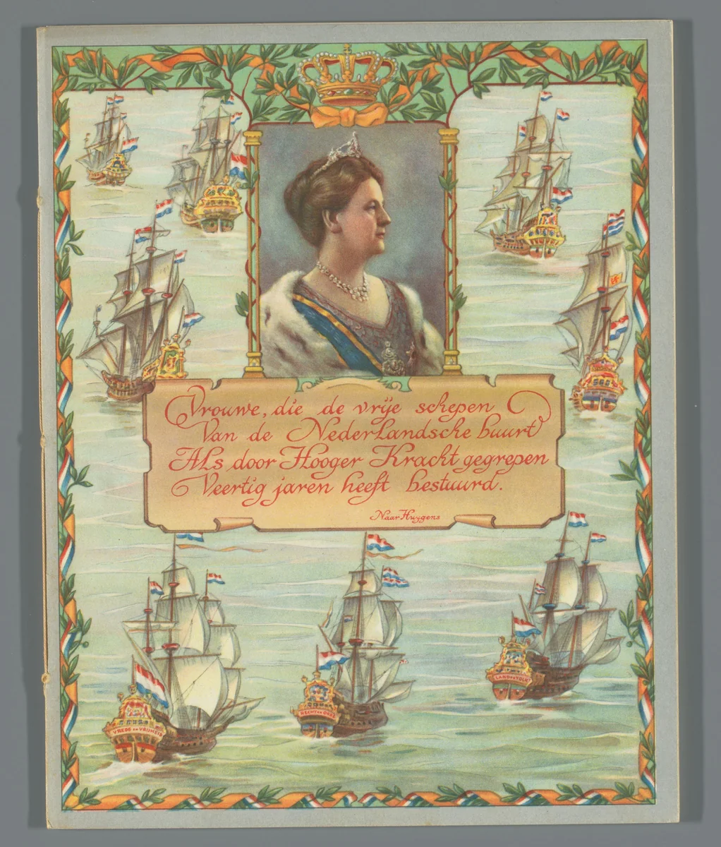 Vrouwe die de vrije schepen...... by Samson NV, other, 1938