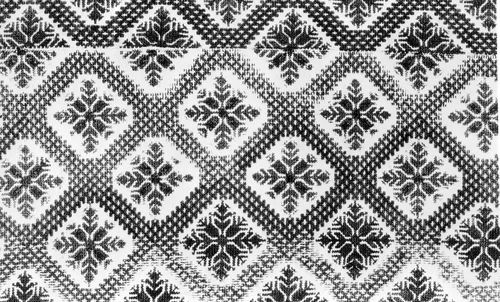 Fragment (Mattress Cover) by Fès, textile