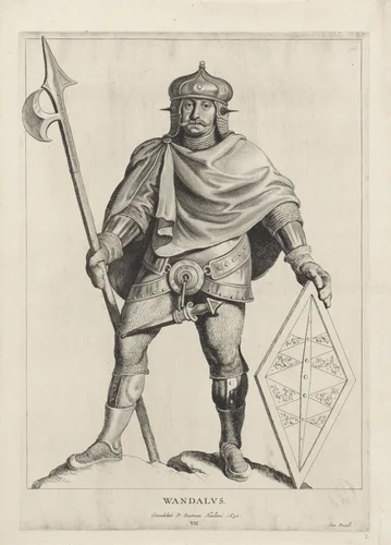Vandalen by Cornelis Visscher, print, 1650