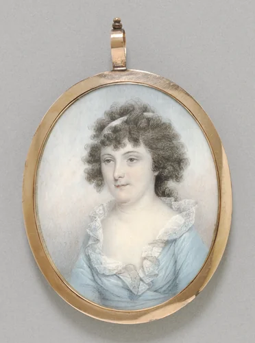 Portrait of Susan Coren Towers by James Peale, painting, 1796