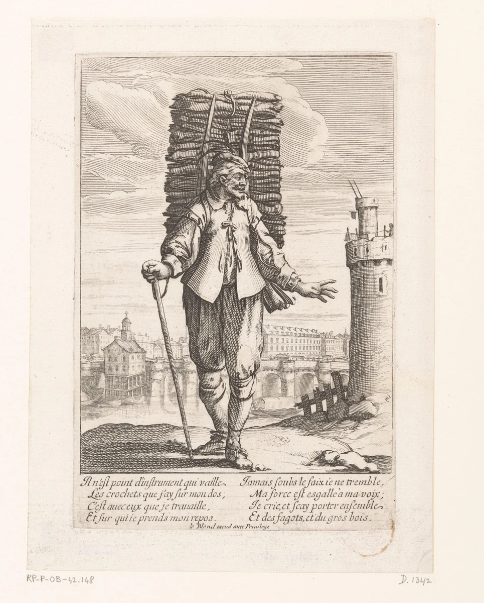 Kruier by Abraham Bosse, print, 1629-1630