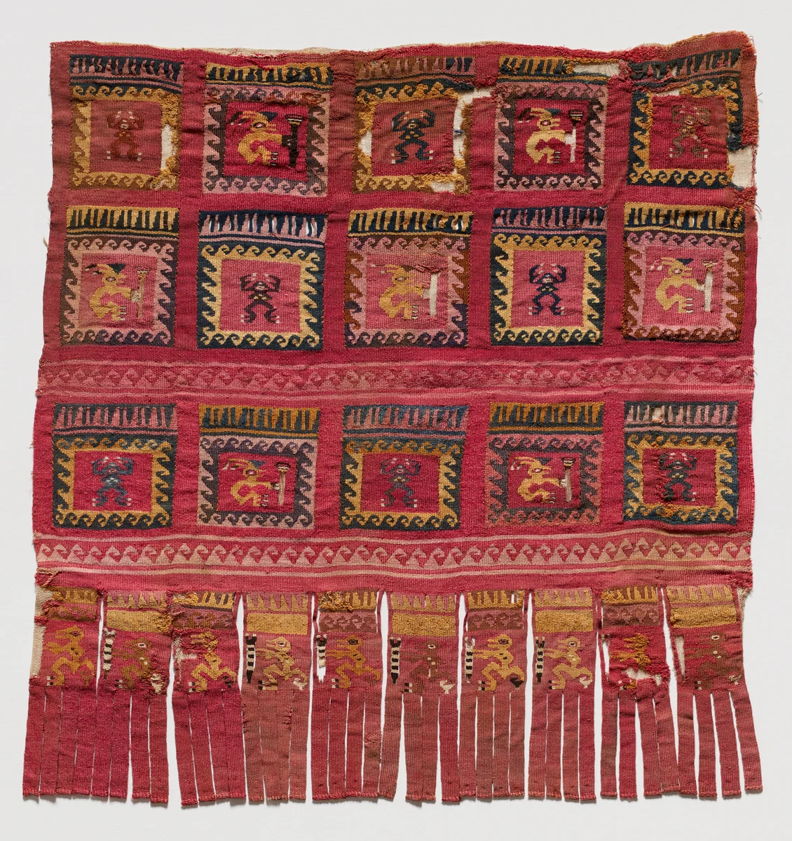 Panel by Possibly Chimú, textile, 1250-1470