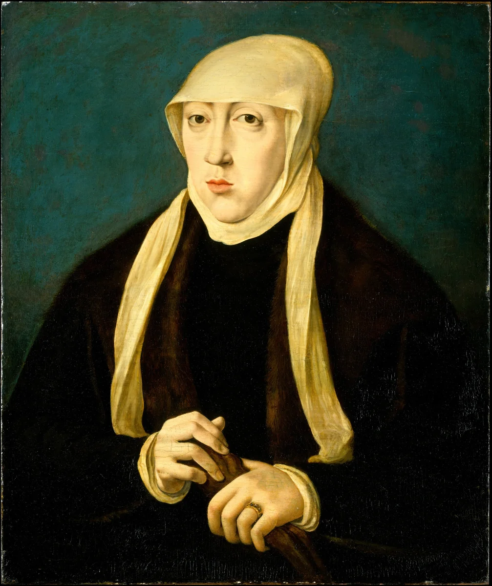 Mary (1505–1558), Queen of Hungary by Jan Cornelisz Vermeyen, painting, 1520-1559