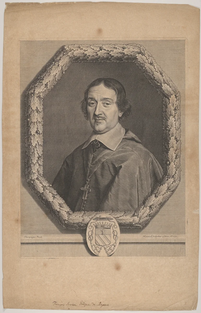 François Servien by Robert Nanteuil, print, 1657
