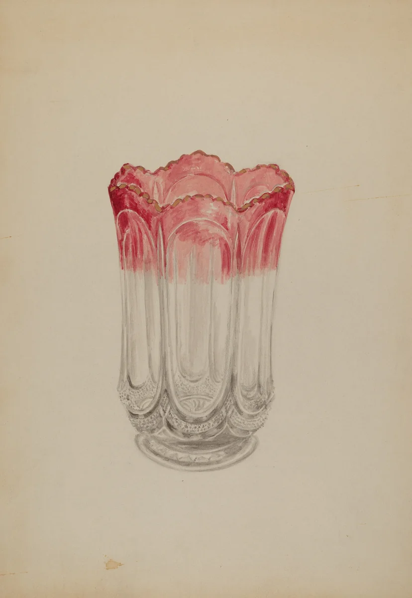 Vase by Eva Wilson, index of american design, 1937