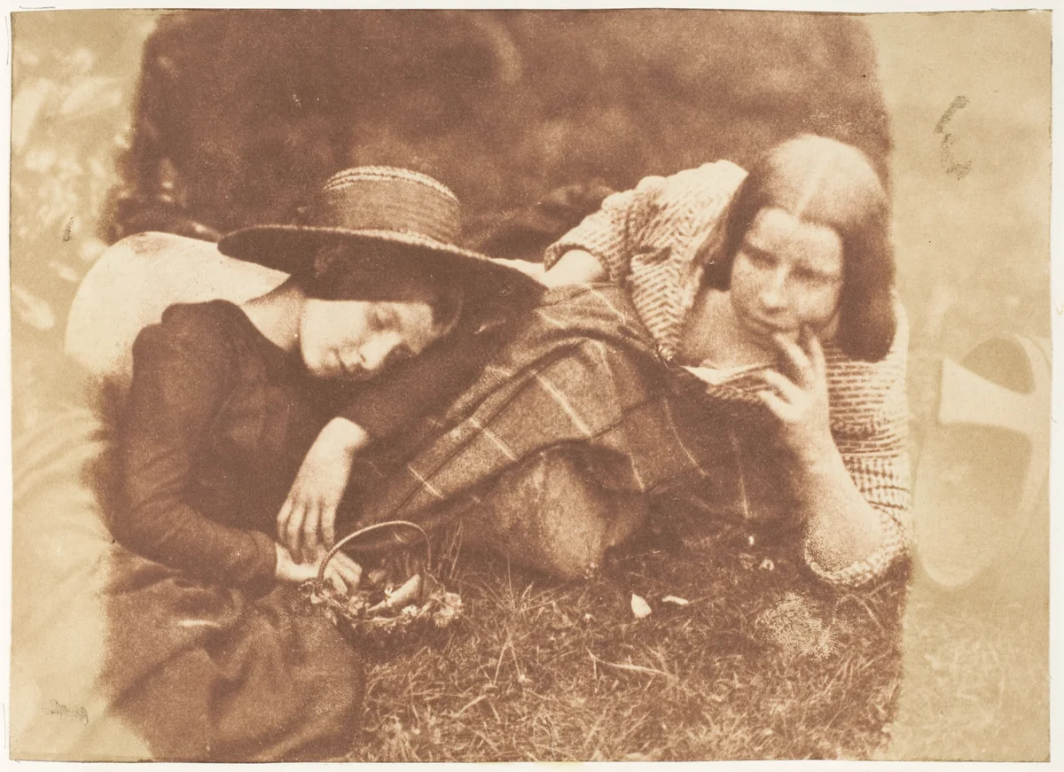 The Misses McCandlish by Hill and Adamson, photograph, 1843-1847