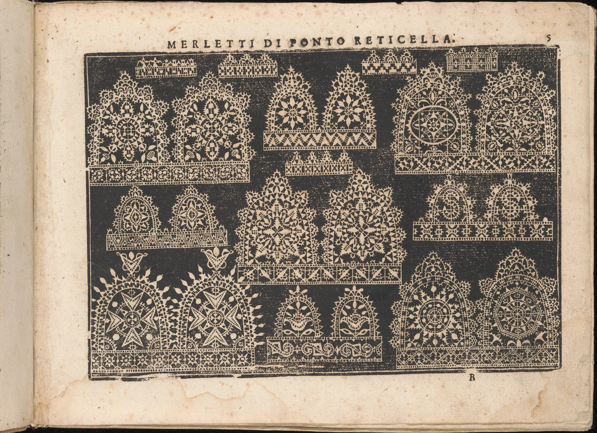 Fiore D'Ogni Virtu Per le Nobili Et Honeste Matrone, page 5 (recto) by Isabella Catanea Parasole, book, 1610