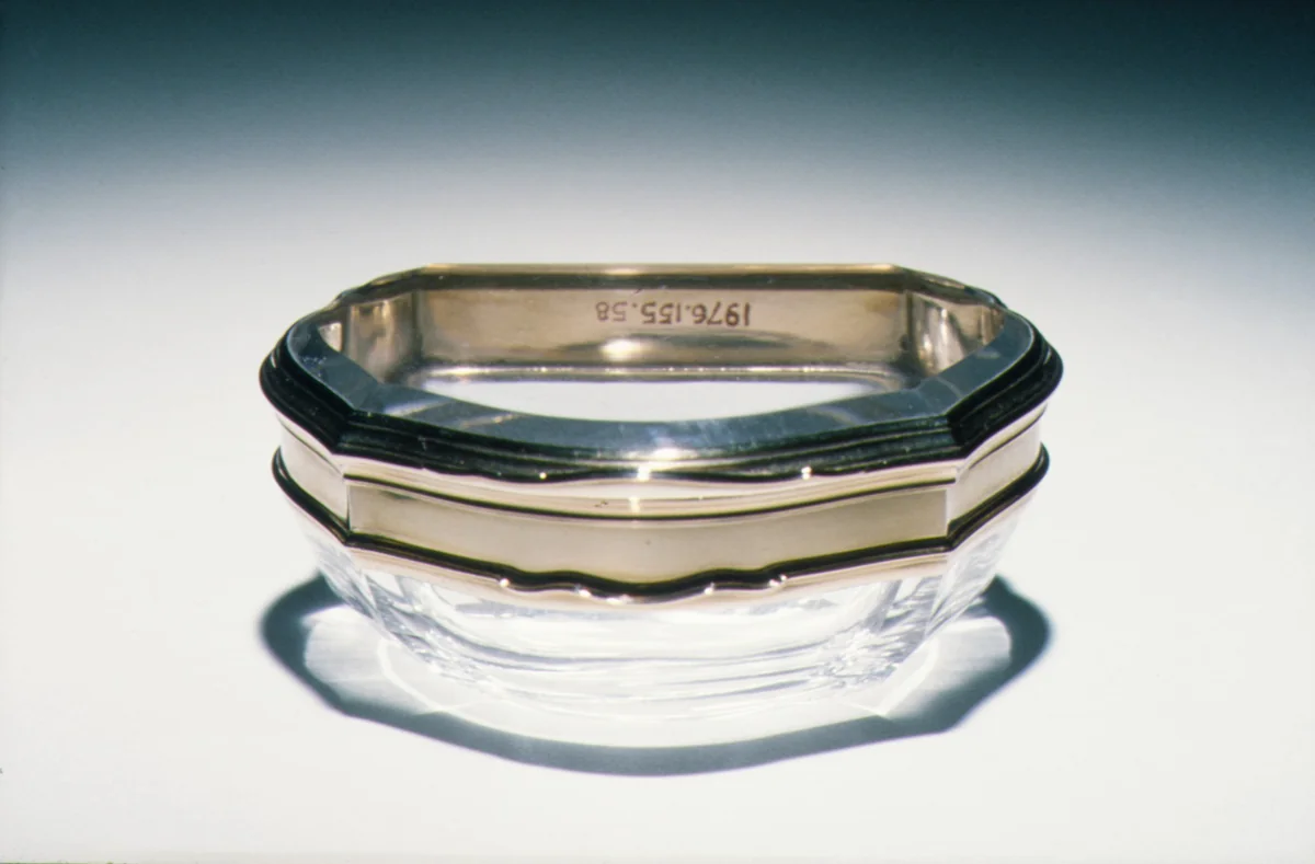 Snuffbox (part of a set) by Noël Hardivillers, metalwork, 1728-1730