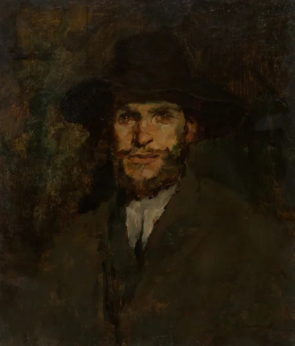 J. Frank Currier (1843–1909) by Frank Duveneck, painting, 1876