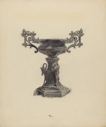 Urn by Ralph Atkinson, index of american design, 1938