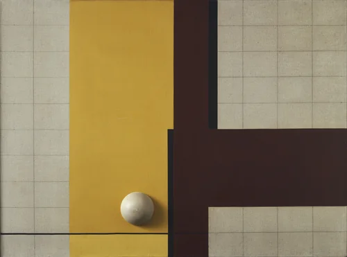Composition Number 37 by Friedrich Vordemberge-Gildewart, painting, 1927