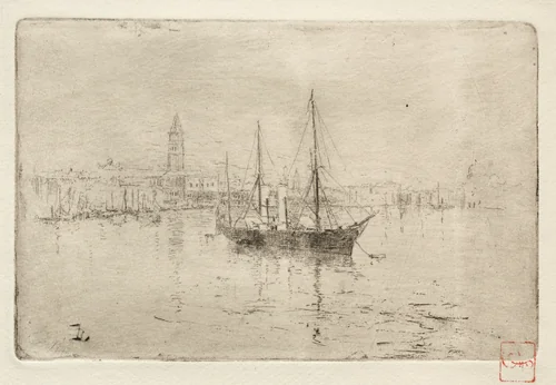 Grand Canal, Venice by Frank Duveneck, print, 1875-1890