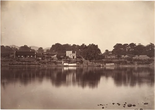 Ming-Ming Customhouse, Rieng-Gang City by John Thomson, photograph, 1869