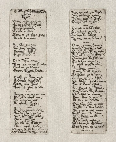 Etchings of Paris: Death's Hostel by Charles Meryon, print, 1854