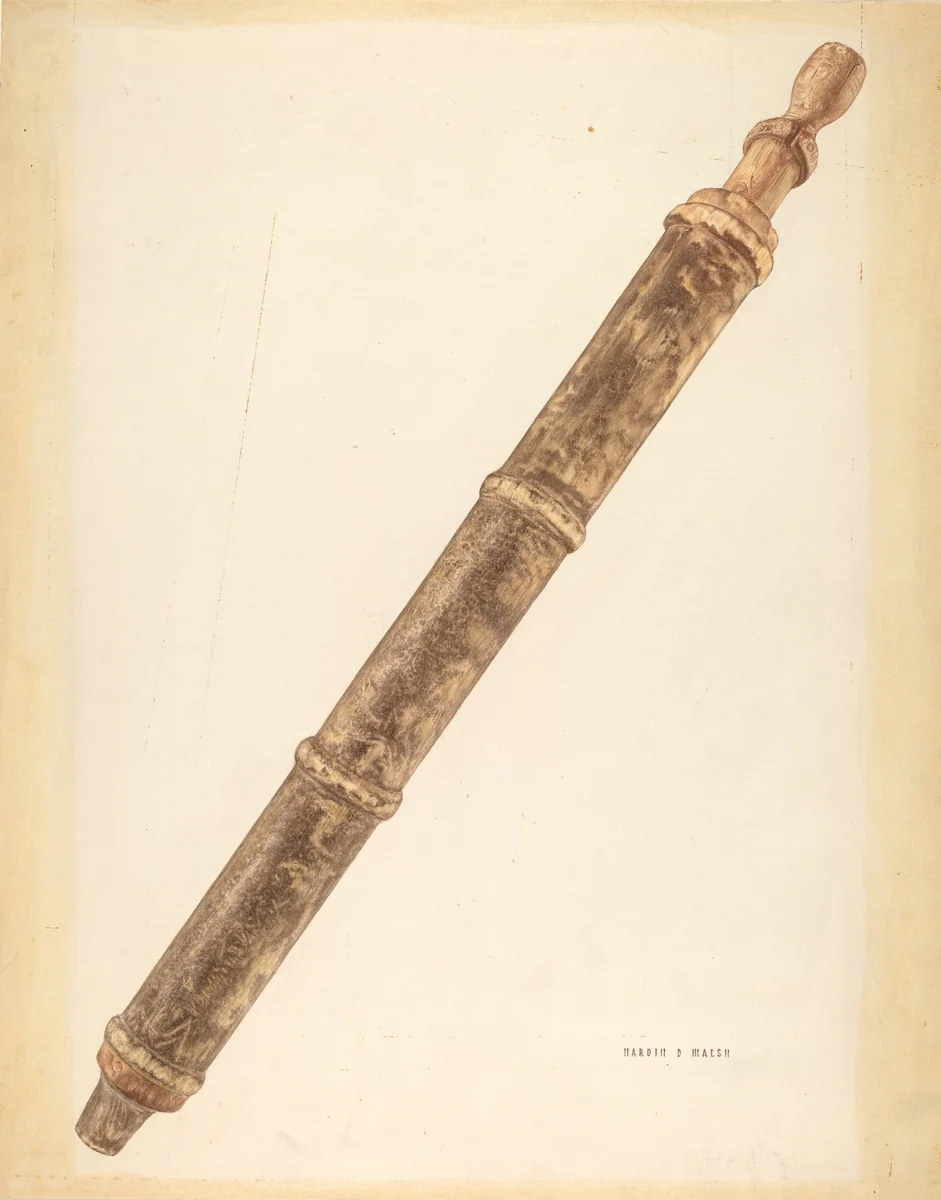 Bishop Hill: Fire Extinguisher by Hardin Walsh, index of american design, 1938