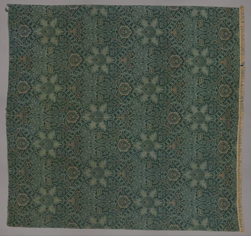 Ispahan by William Morris, textile, 1883-1893