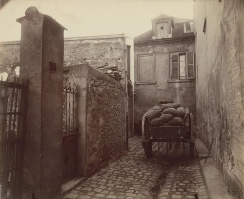 Impasse Samson, Châtillon by Eugène Atget, photograph, 1922