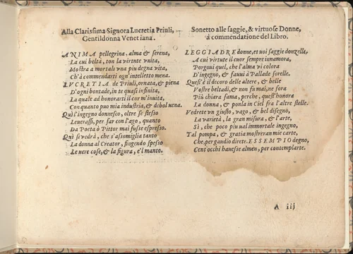 La vera perfettione del disegno di varie sorti di recami by Giovanni Ostaus, book, 1557