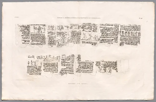 Description of Egypt: Thebes. Medynet-abou, Vol V, pl. 46 by Baptiste Bigant, print, 1809-1829