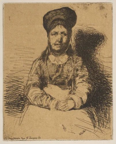 La Rétameuse by James McNeill Whistler, print, 1858
